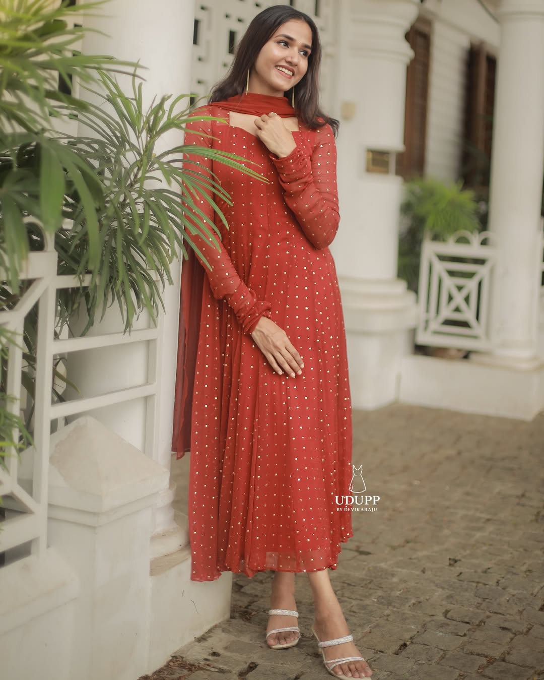 Orange Kurta Set