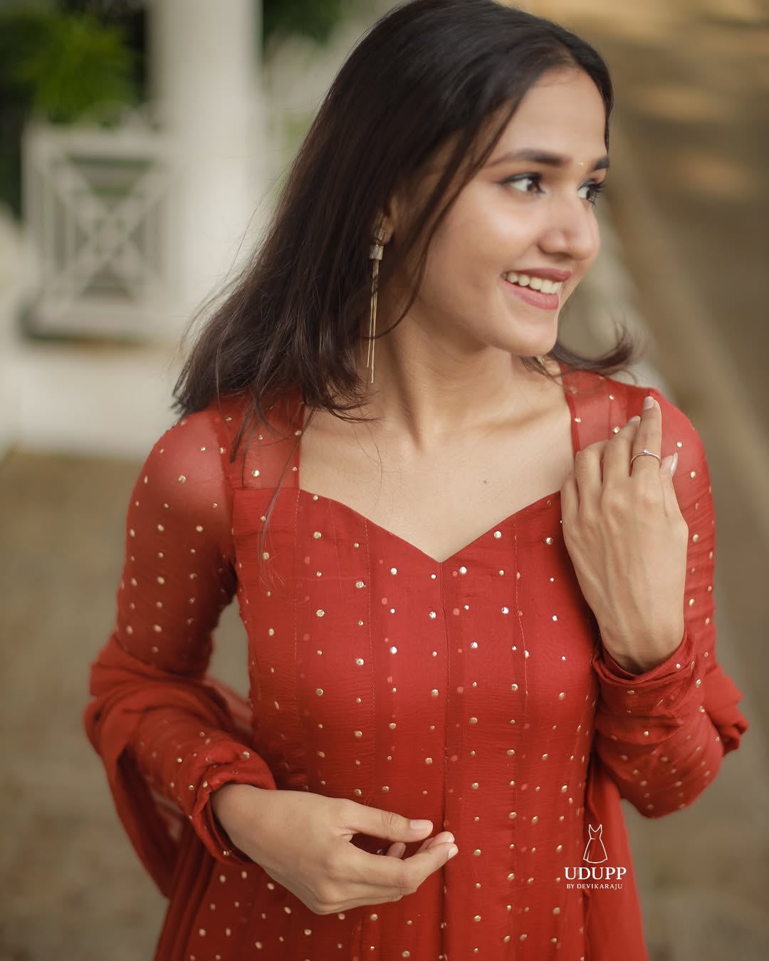 Orange Kurta Set