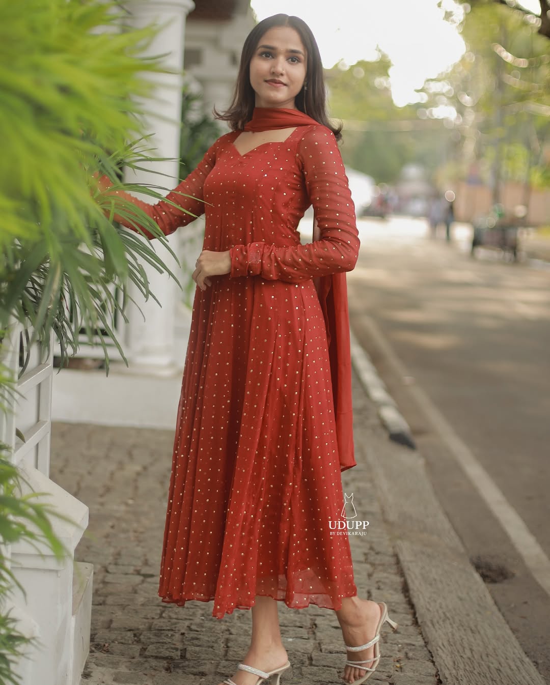 Orange Kurta Set